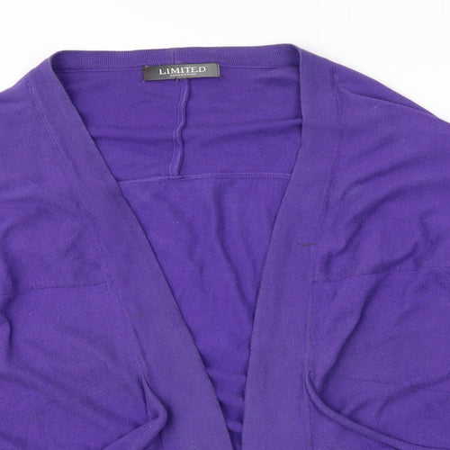 Limited Collection Womens Purple   Cardigan Jumper Size L