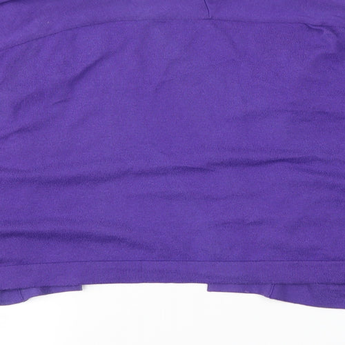 Limited Collection Womens Purple   Cardigan Jumper Size L