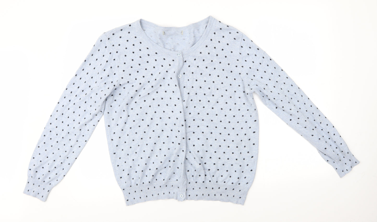 Atmopshere Womens Blue Argyle/Diamond  Cardigan Jumper Size 18