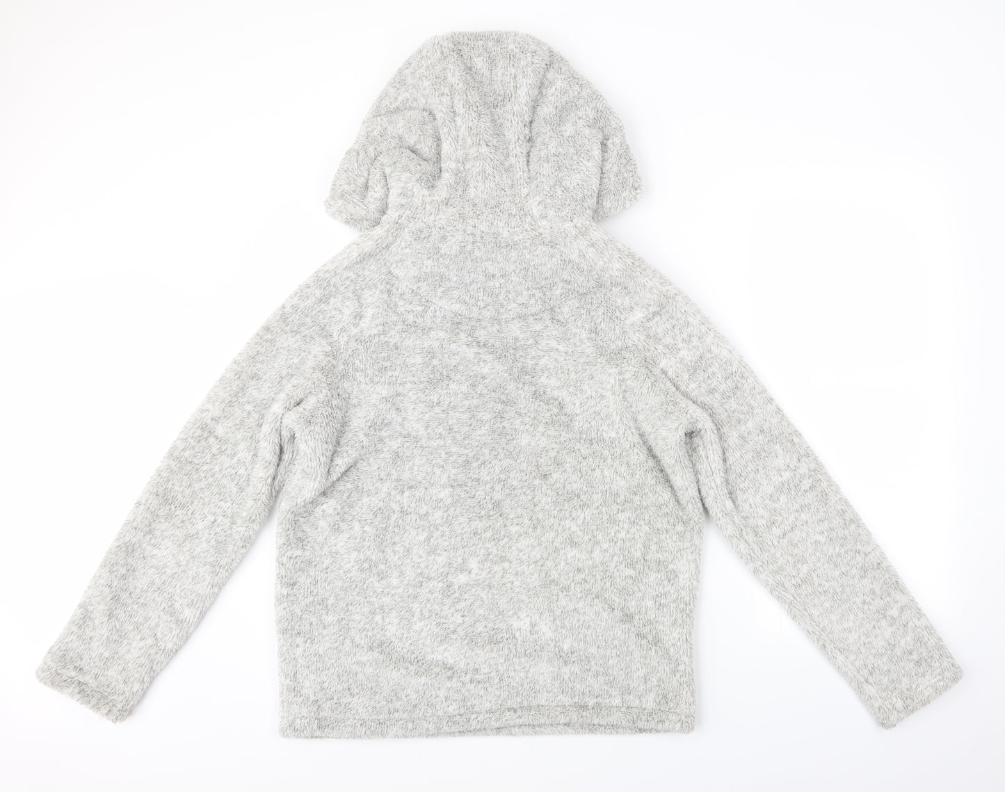 M&S Womens Grey   Pullover Hoodie Size 10  - Cloud Nine