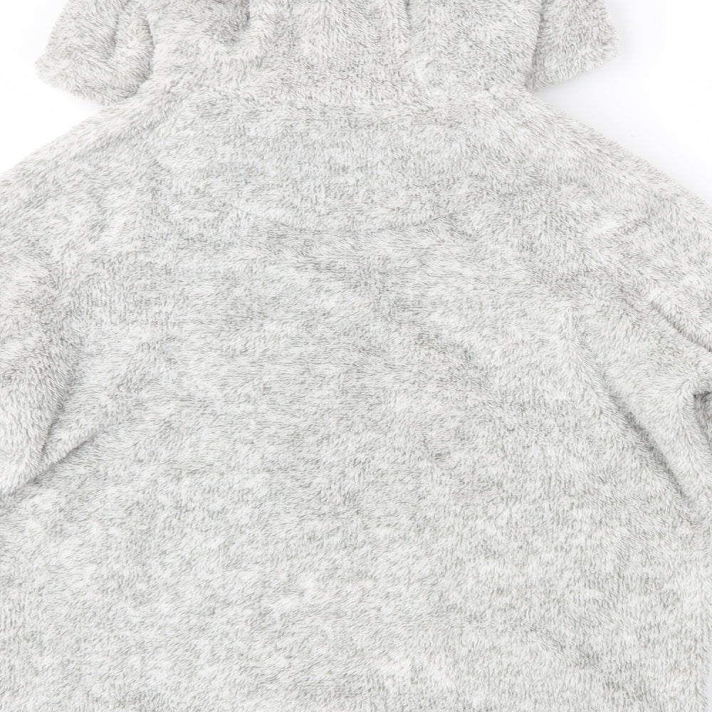 M&S Womens Grey   Pullover Hoodie Size 10  - Cloud Nine