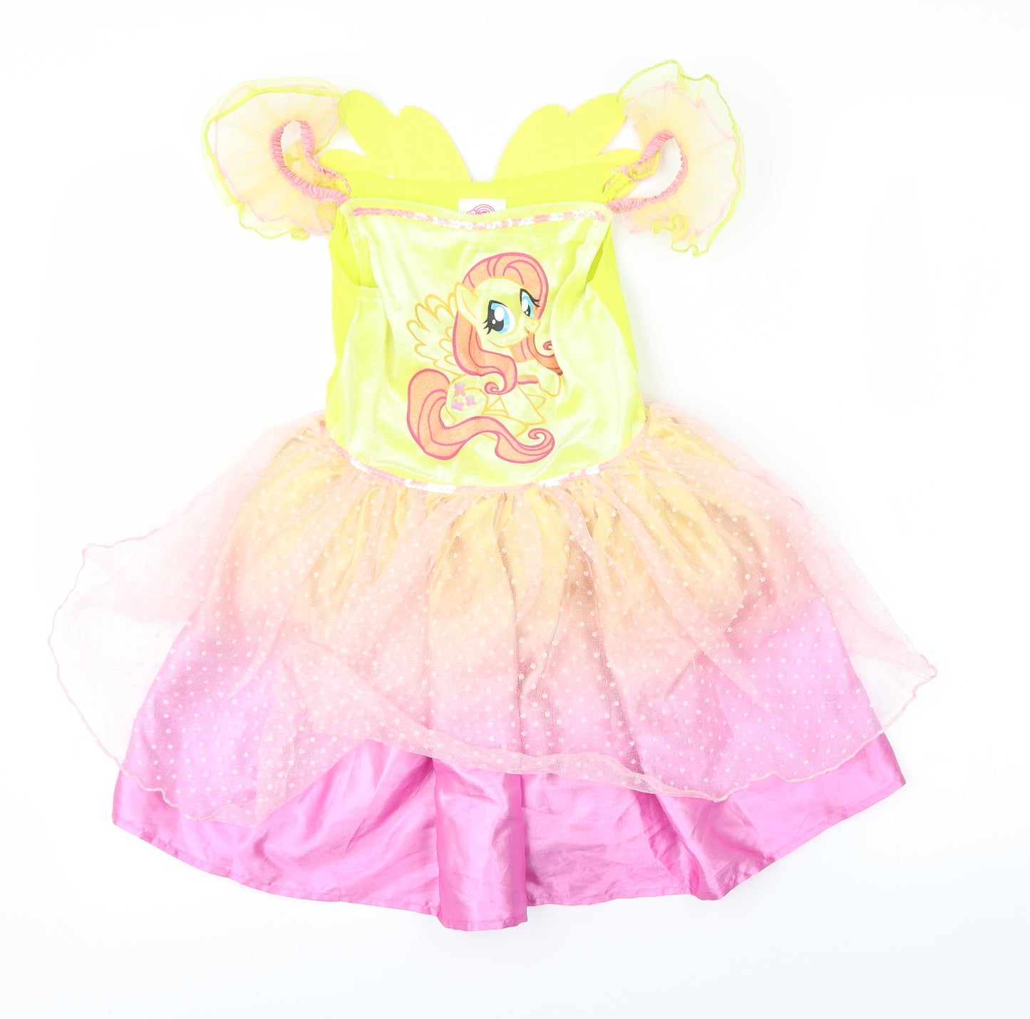 TU Girls Multicoloured Spotted  A-Line  Size 5-6 Years