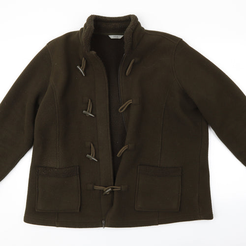 M&S Womens Green   Jacket Coat