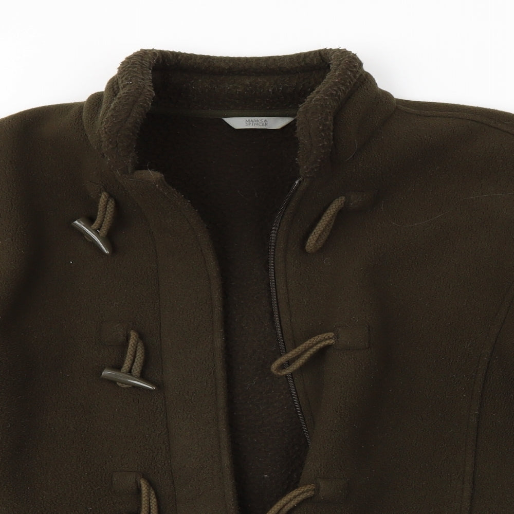 M&S Womens Green   Jacket Coat