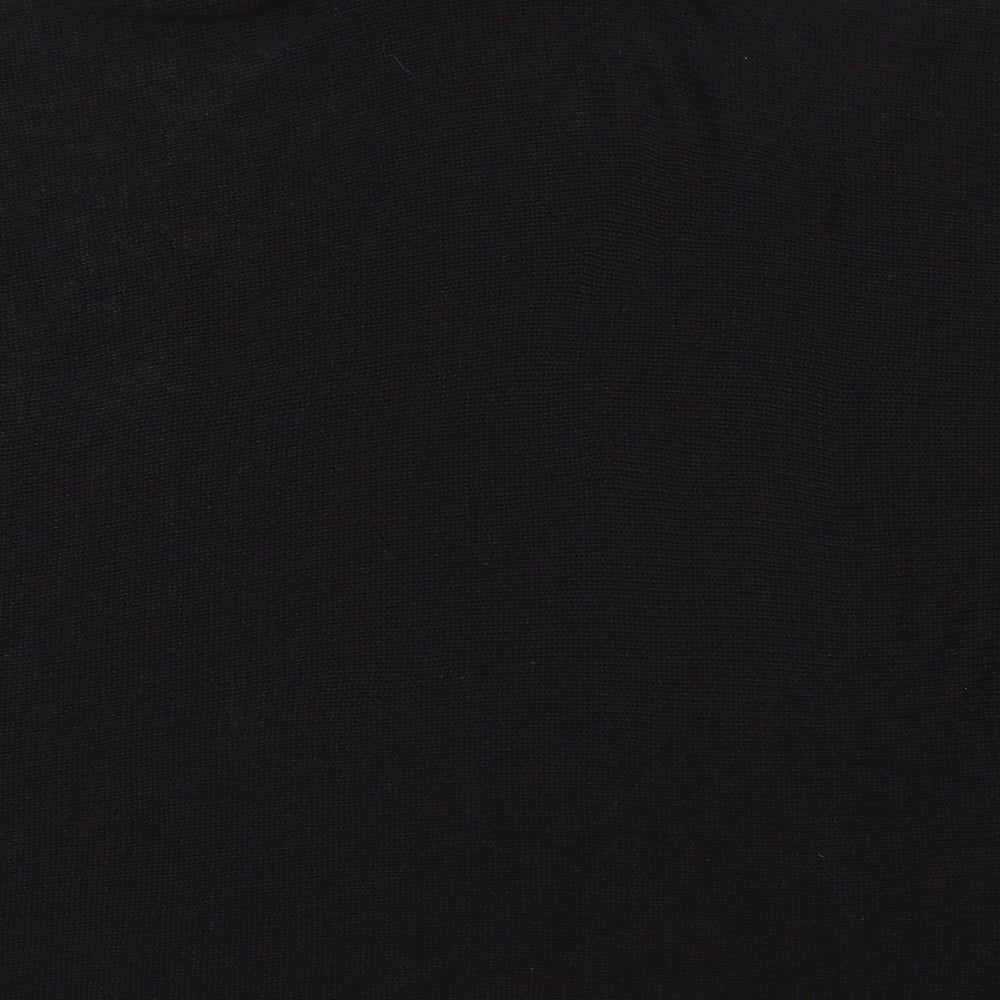 Preworn Womens Black   Cape Jumper Size S