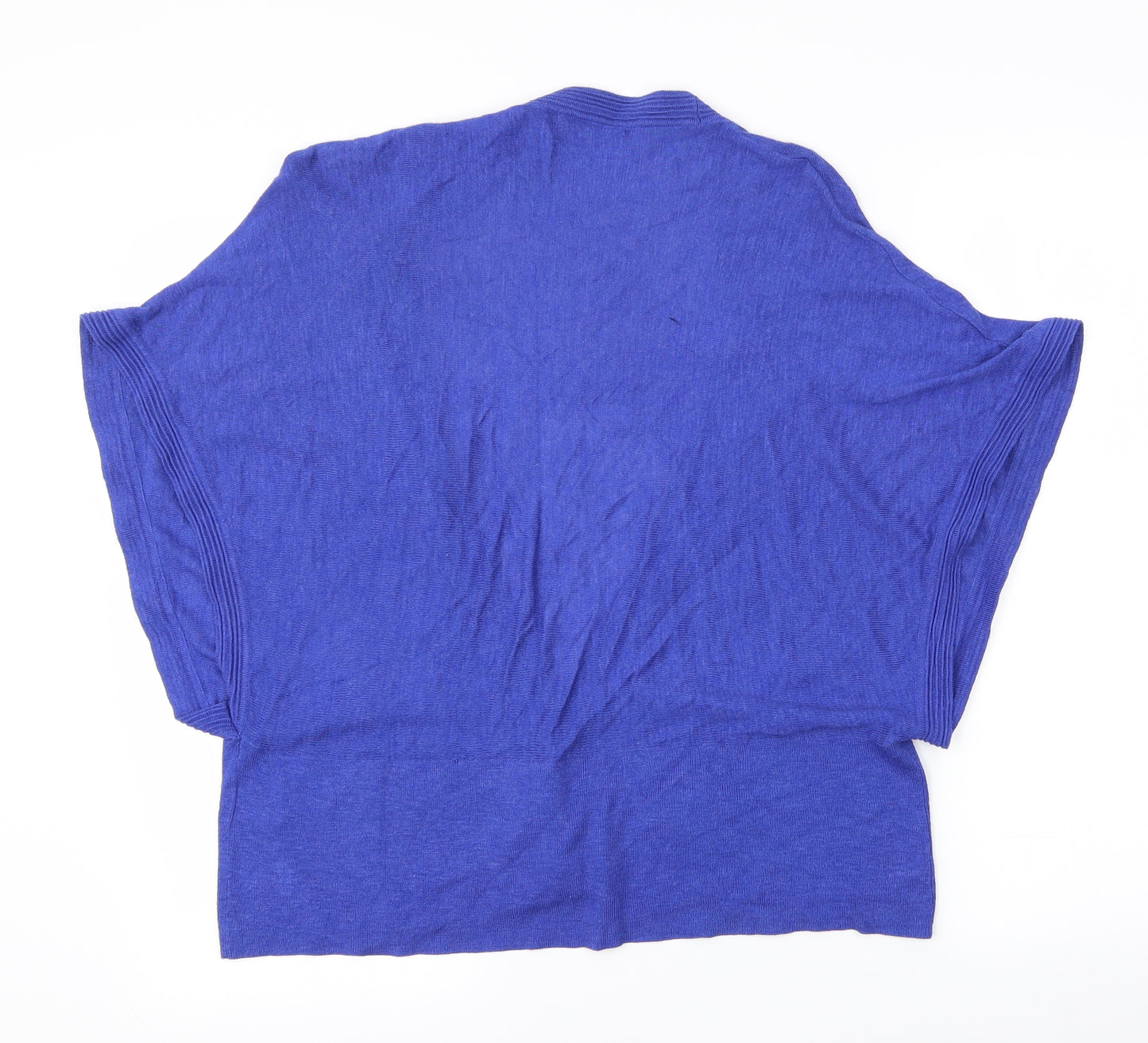 M&S Womens Blue   Cardigan Jumper Size 22