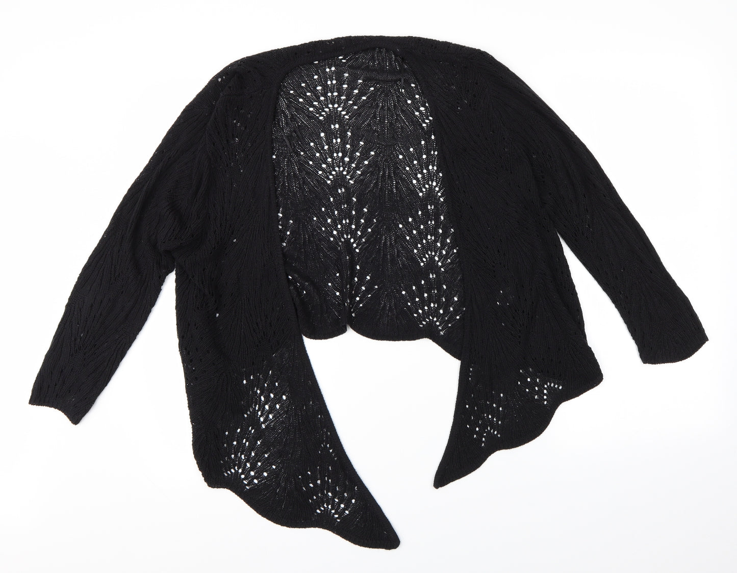 David Emanuel Womens Black   Cardigan Jumper Size M