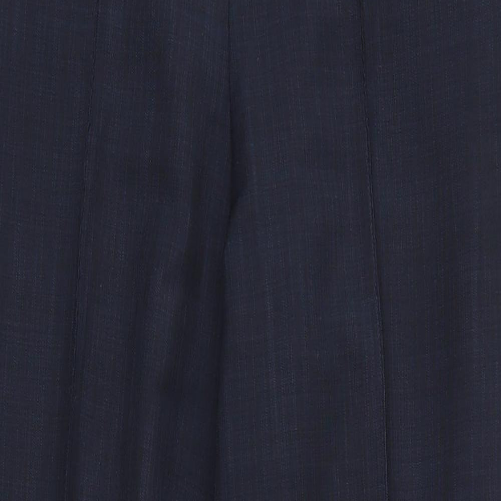 M&S Womens Blue   Trousers  Size 10 L30 in