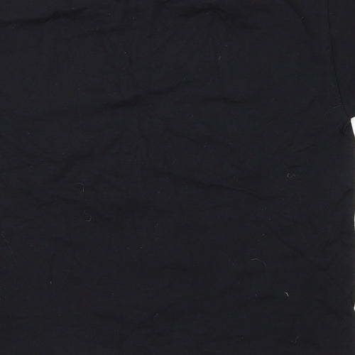 Preworn Girls Black   Basic T-Shirt Size 7-8 Years  - Pop UK