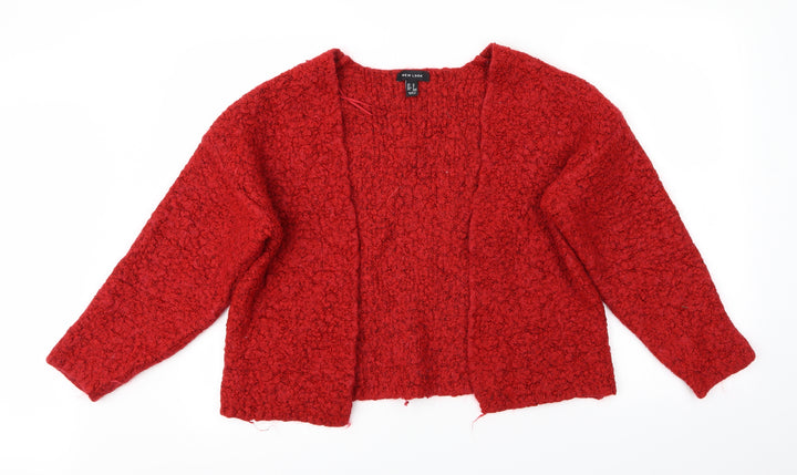 New Look Womens Red   Full Zip Jumper Size M
