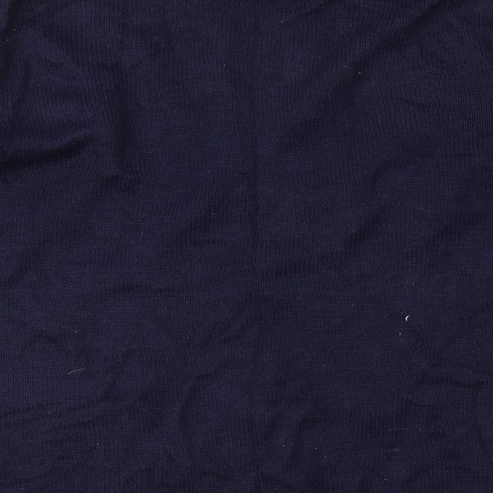 Cedar Wood State Mens Blue Striped  Pullover Jumper Size M  - Christmas Jumper