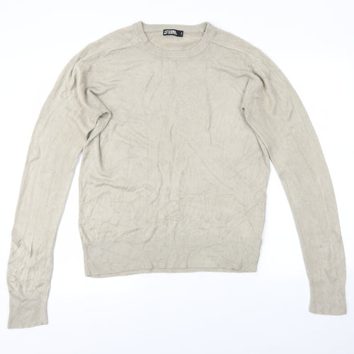 Done & Dusted Mens Green   Pullover Jumper Size L