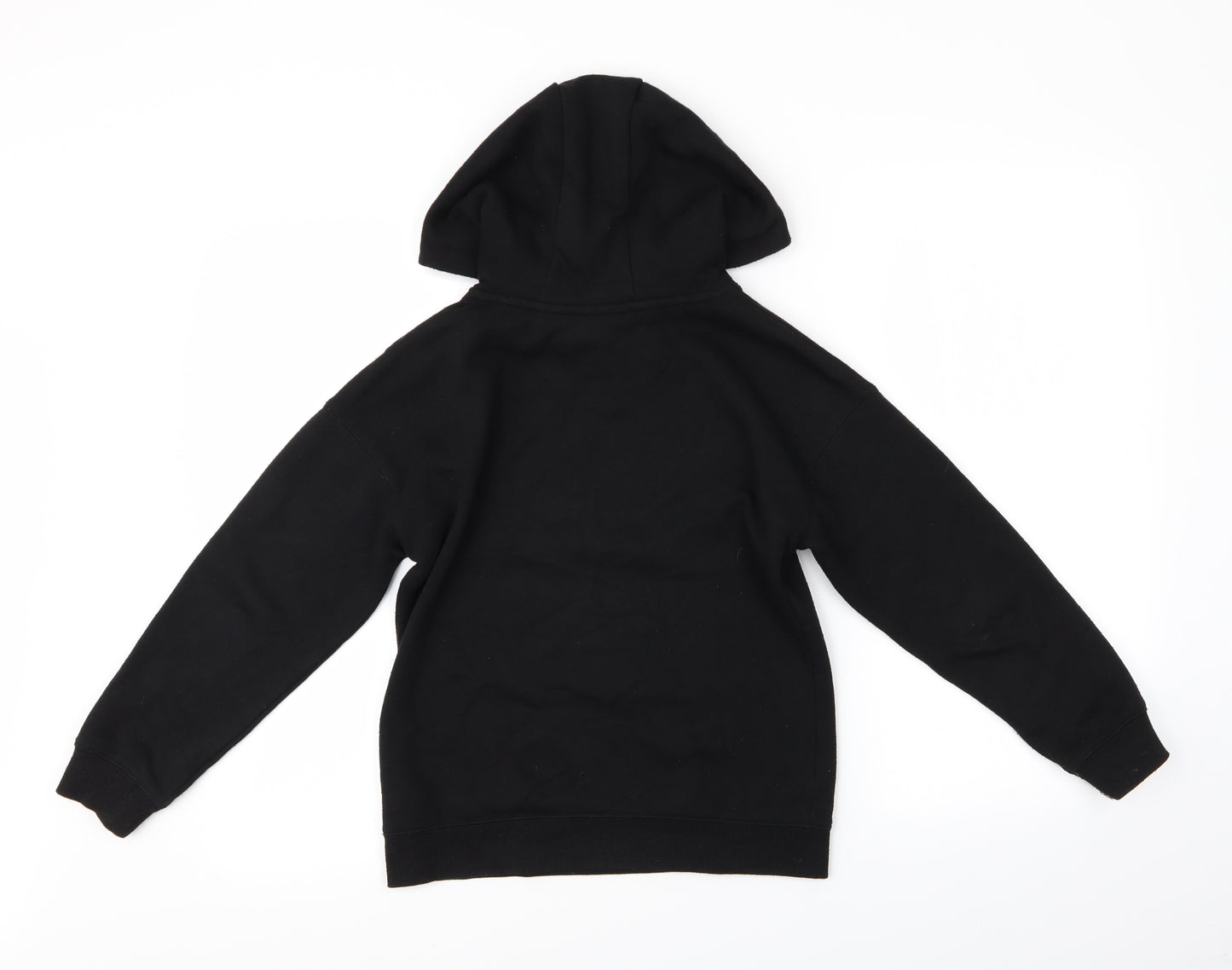 Primark Boys Black   Pullover Hoodie Size 9-10 Years  - We are the Future