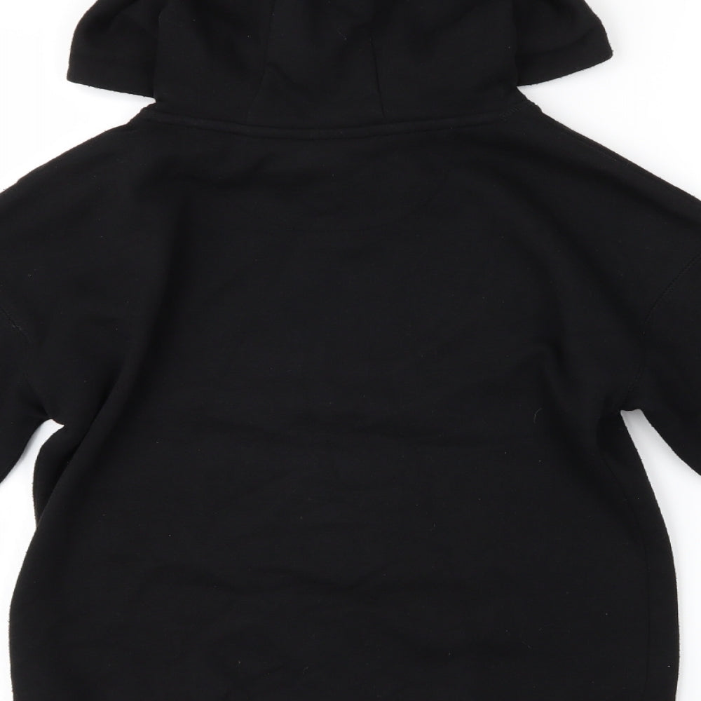 Primark Boys Black   Pullover Hoodie Size 9-10 Years  - We are the Future