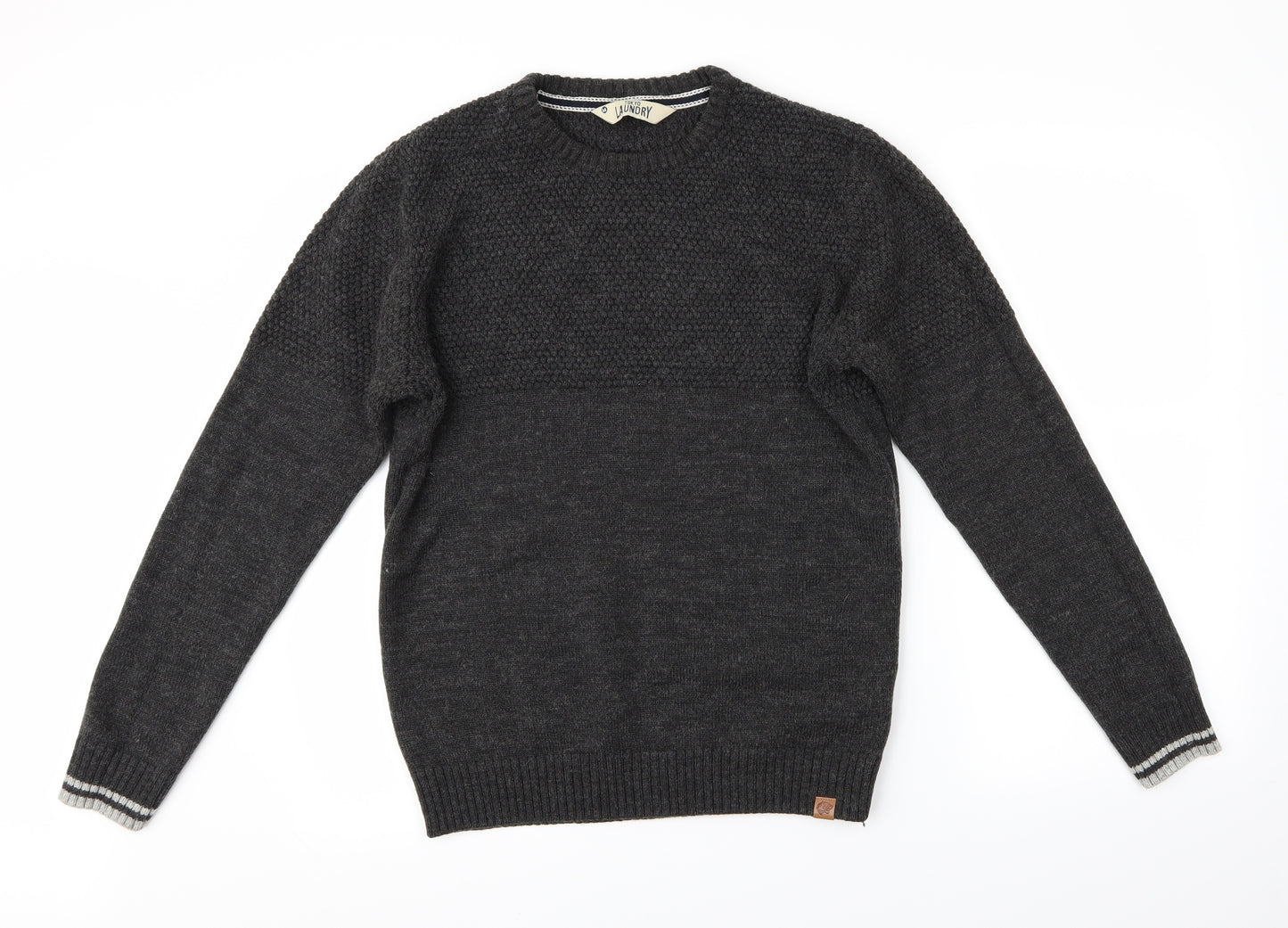 Tokyo Laundry Mens Grey   Pullover Jumper Size M