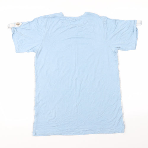 Select Womens Blue   Basic T-Shirt Size S