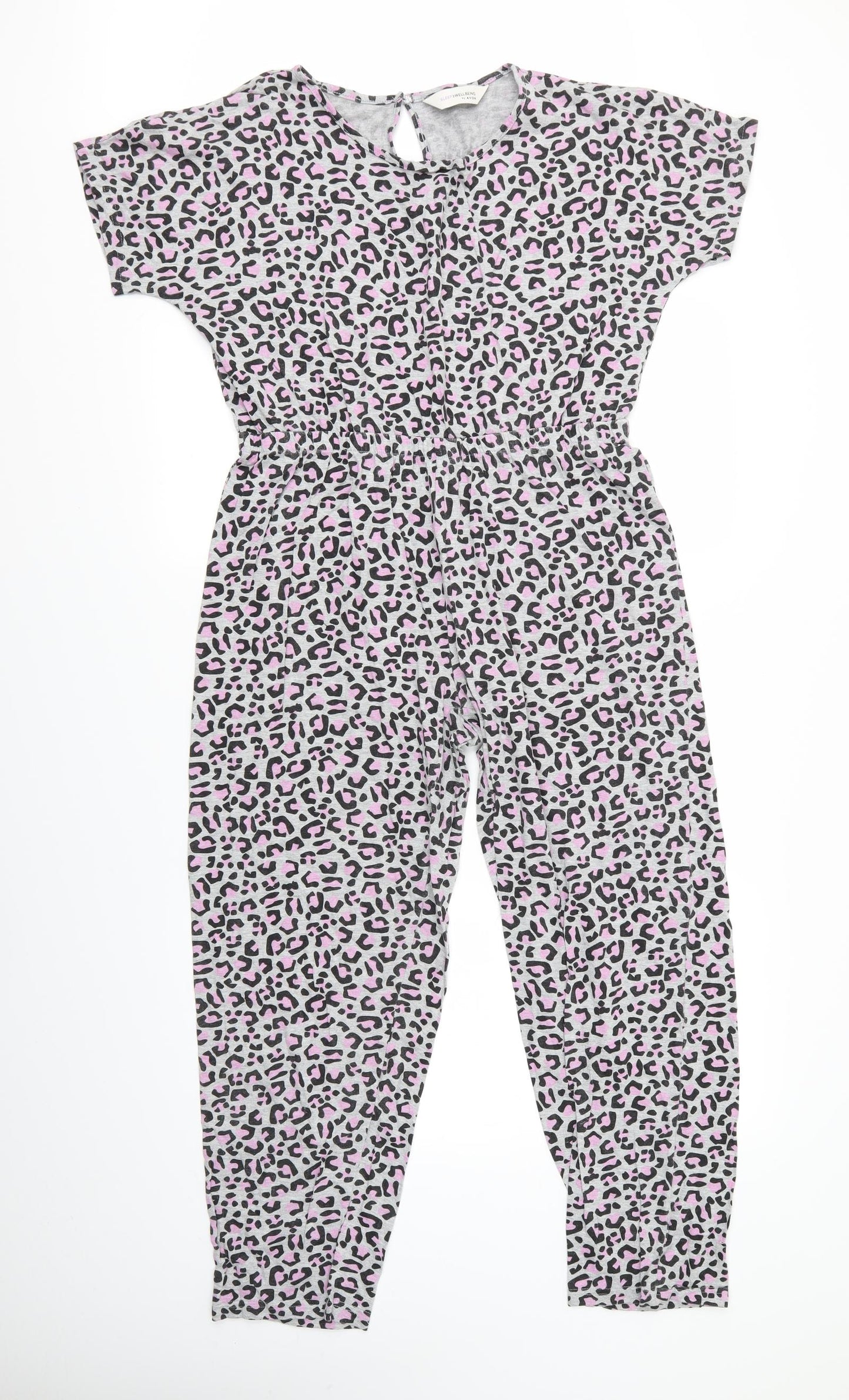 Avon Womens Grey Animal Print   One Piece Size 12