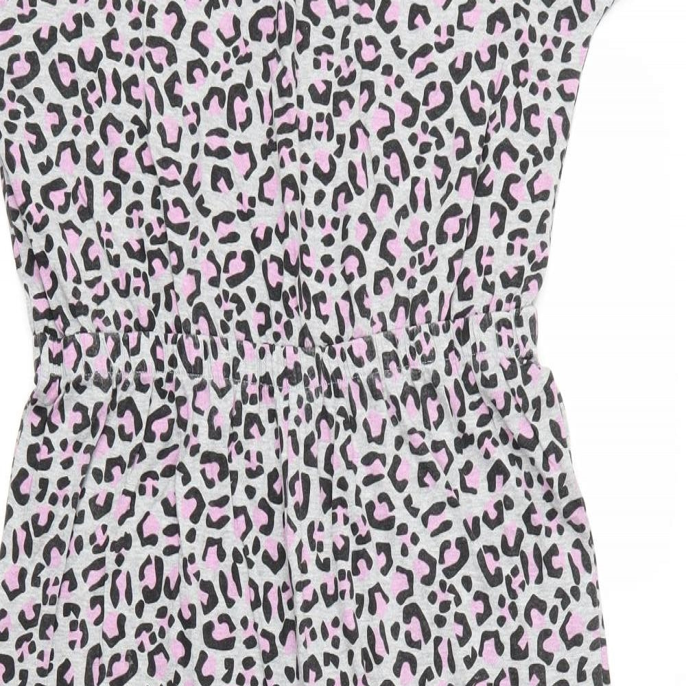 Avon Womens Grey Animal Print   One Piece Size 12