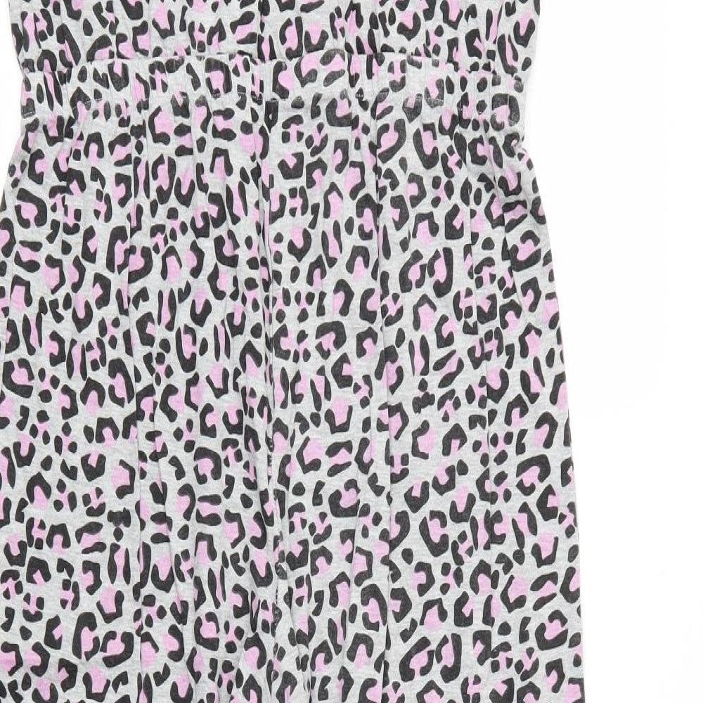Avon Womens Grey Animal Print   One Piece Size 12