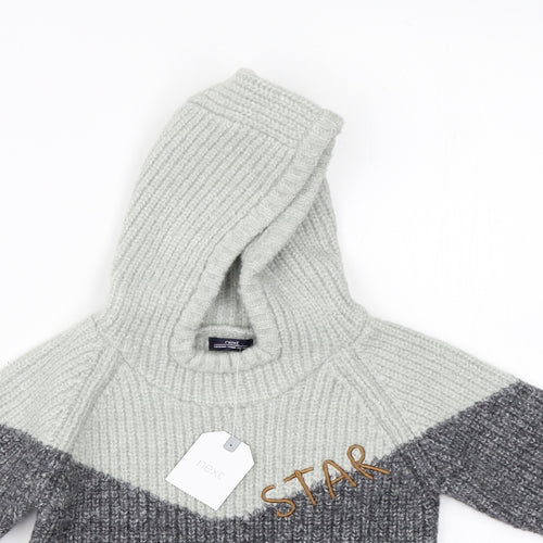 NEXT Boys Grey  Knit Pullover Jumper Size 12-18 Months
