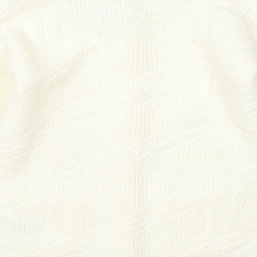 Nutmeg Girls Beige  Knit Pullover Jumper Size 5-6 Years