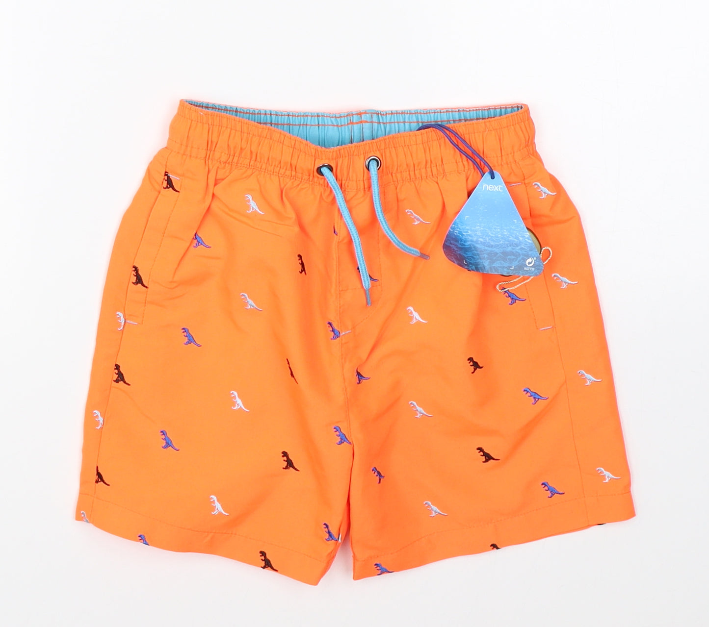 NEXT Boys Orange   Utility Shorts Size 6 Years - beach swim