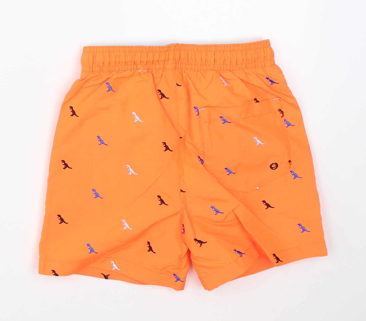 NEXT Boys Orange   Utility Shorts Size 6 Years - beach swim