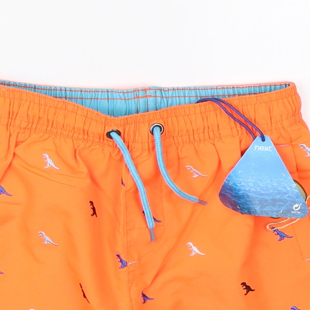 NEXT Boys Orange   Utility Shorts Size 6 Years - beach swim