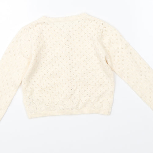 George Baby Beige  Knit Cardigan Jumper Size 0-3 Months