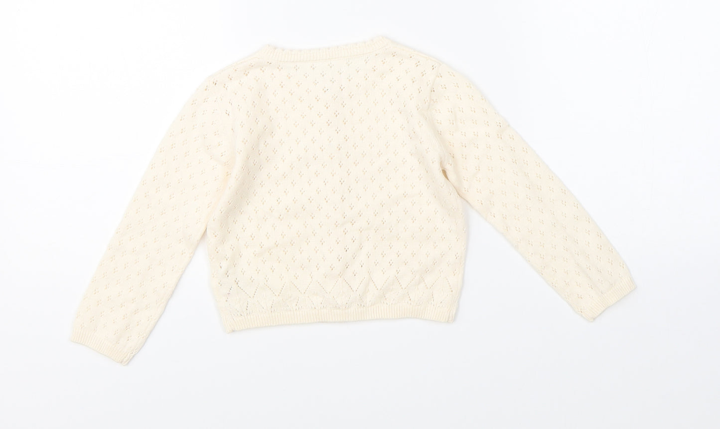 George Baby Beige  Knit Cardigan Jumper Size 0-3 Months