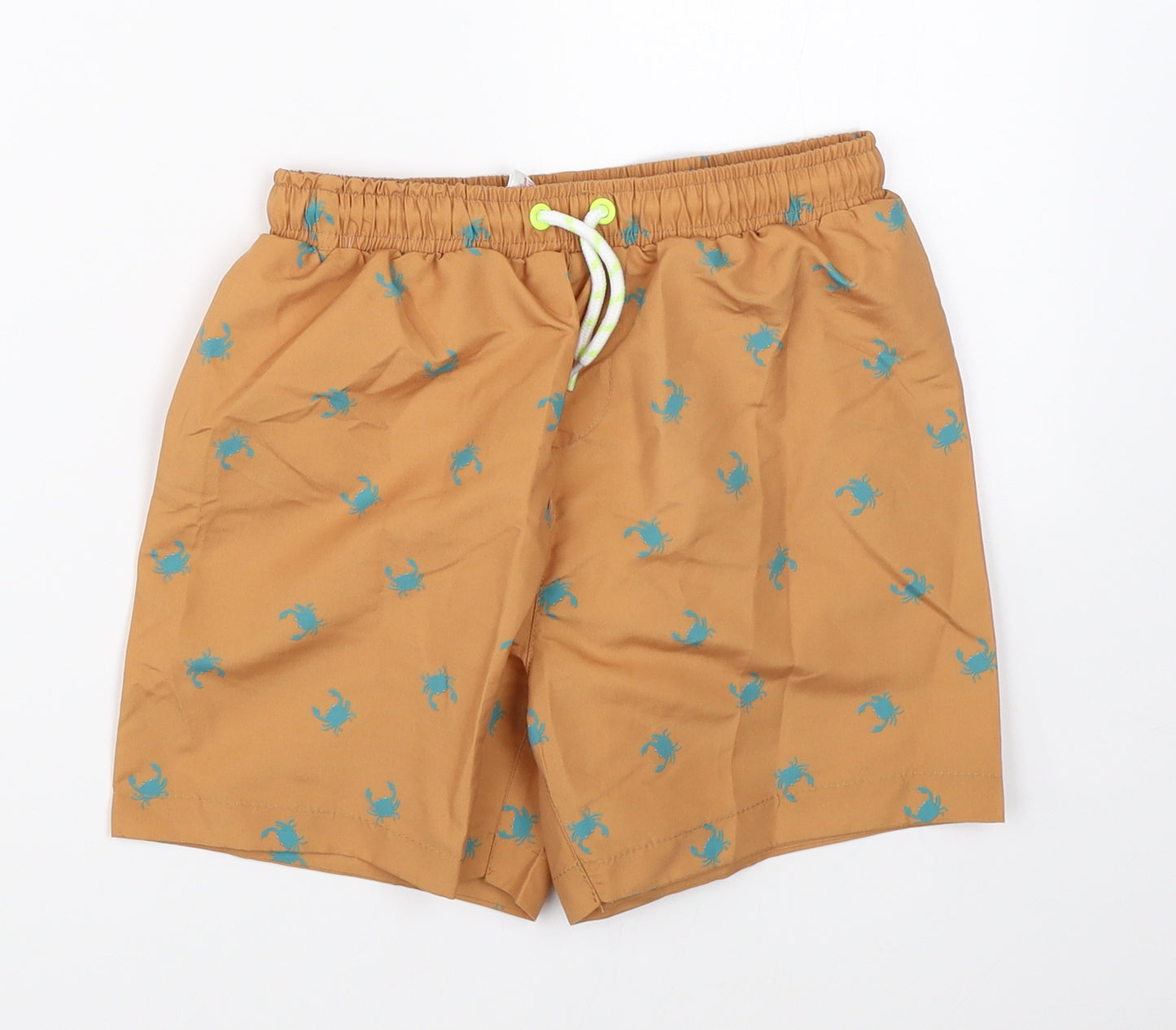 Leigh Tucker Boys Brown   Utility Shorts Size 9-10 Years - swim beach