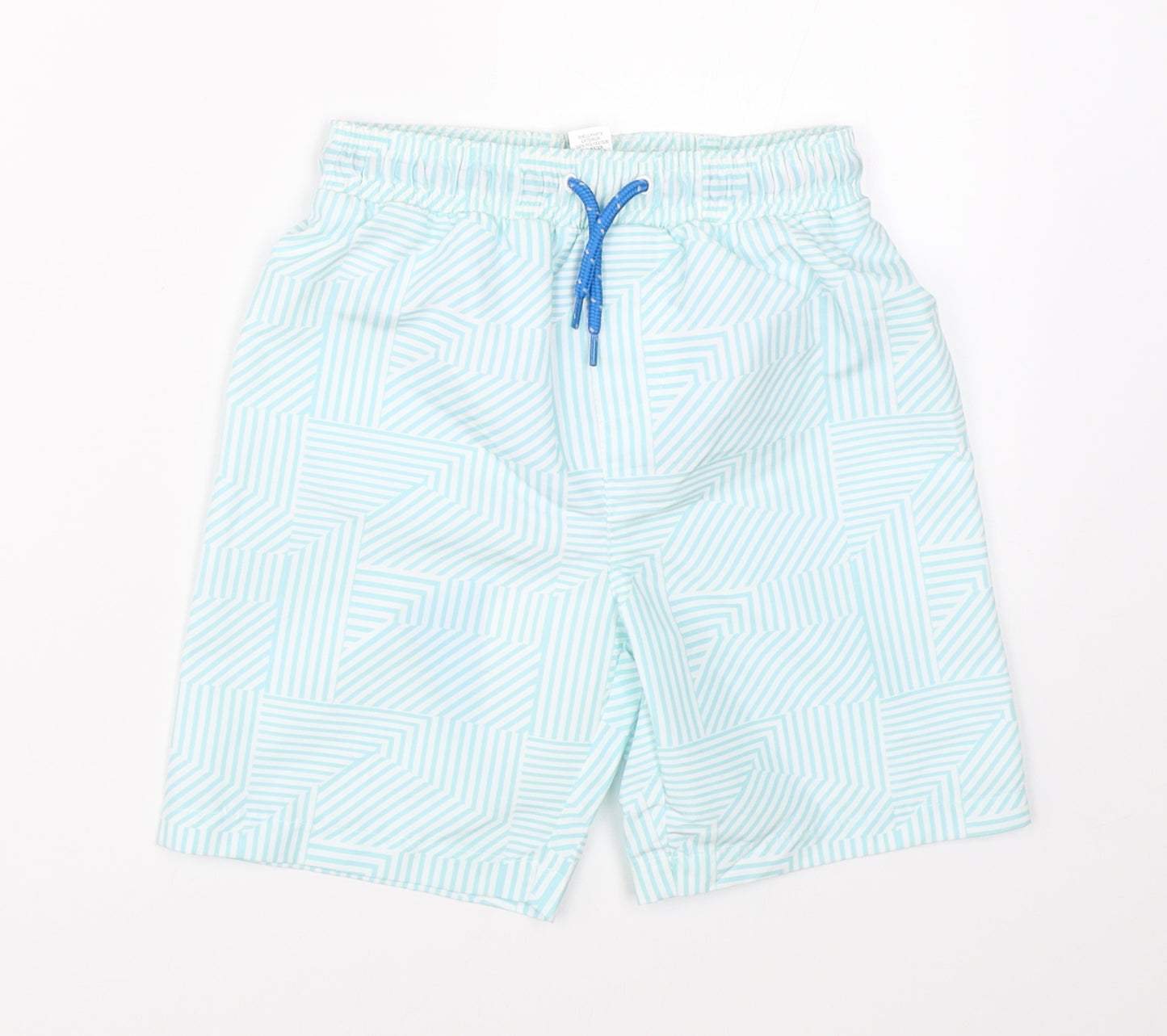 Leigh Tucker Boys Blue   Utility Shorts Size 5-6 Years - beach swim