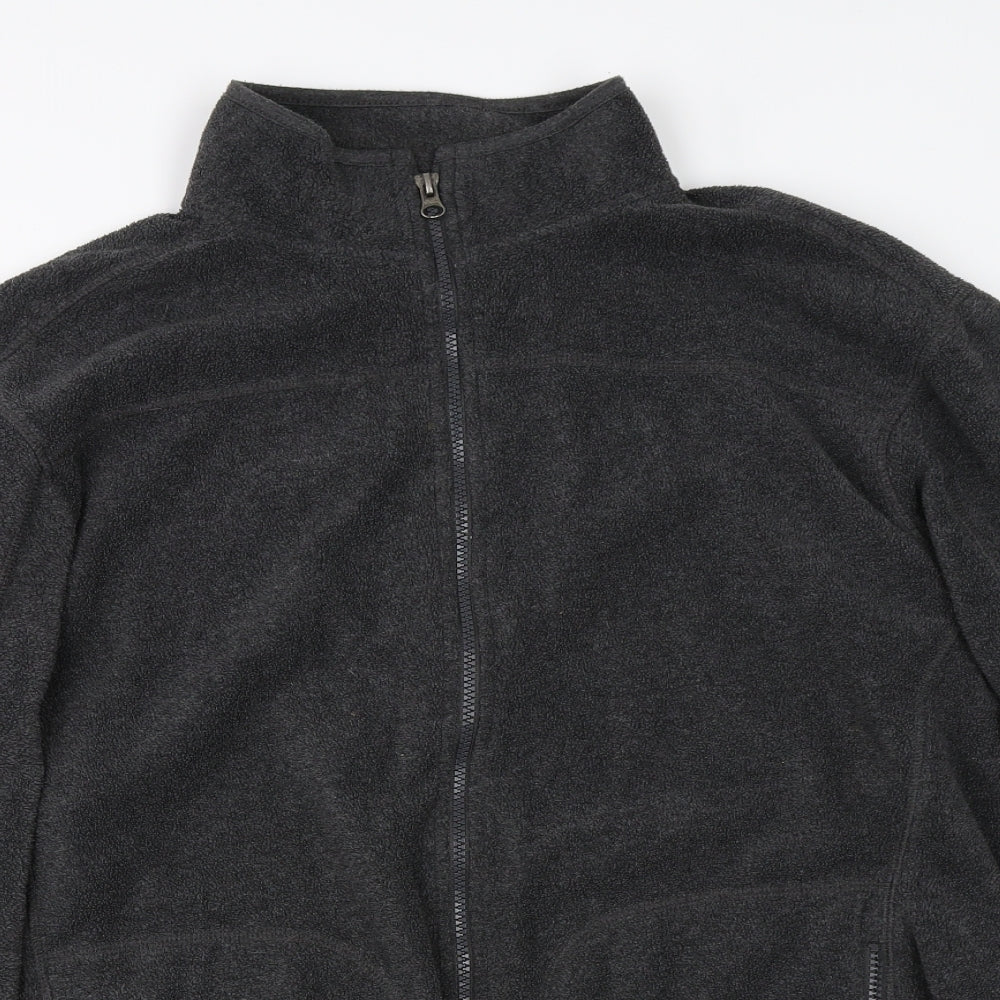 F&F Mens Grey   Full Zip Jumper Size XL