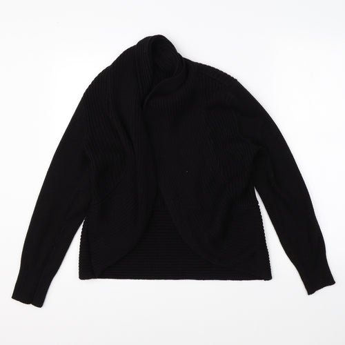 H&M Womens Black   Cardigan Jumper Size L