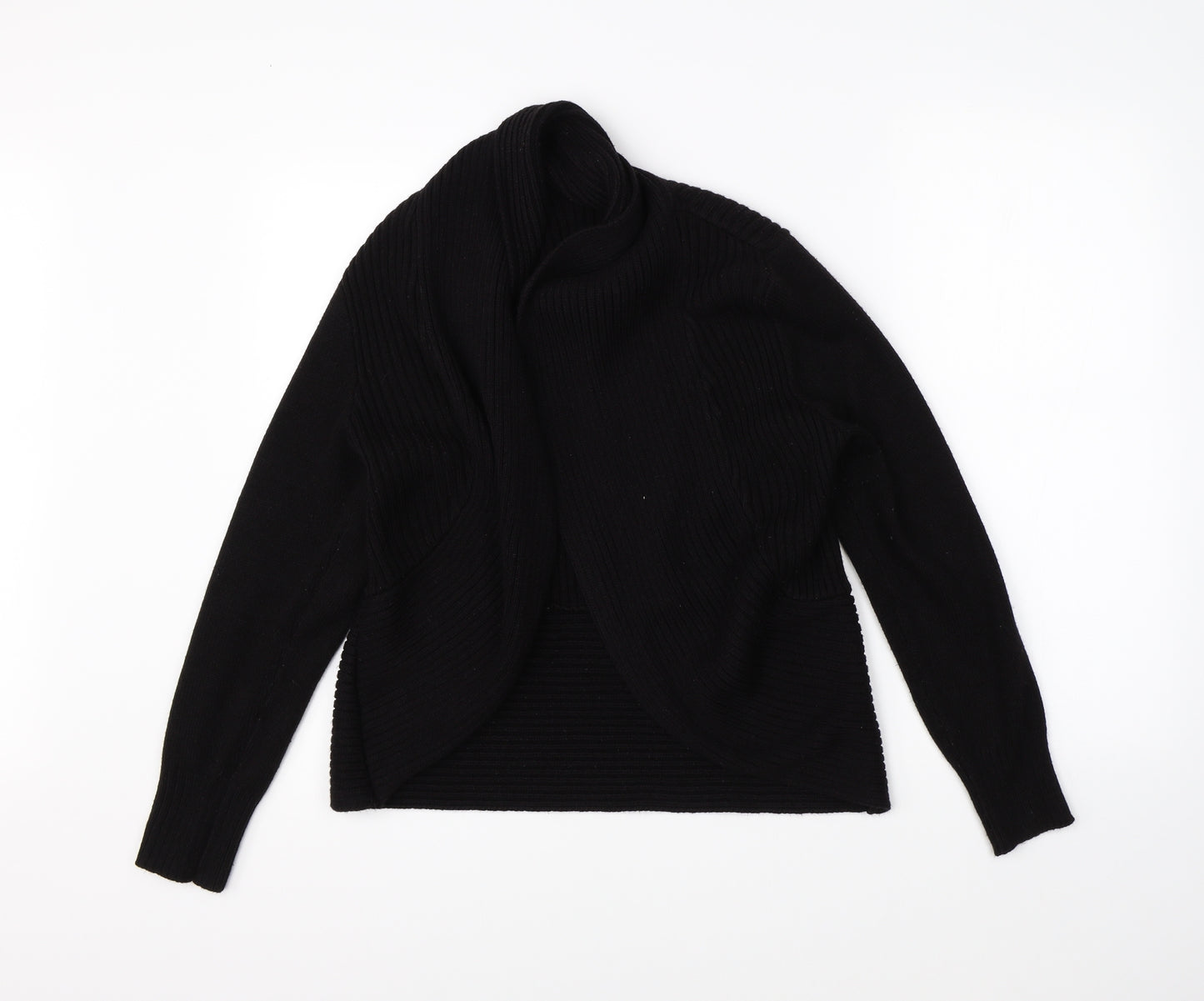 H&M Womens Black   Cardigan Jumper Size L