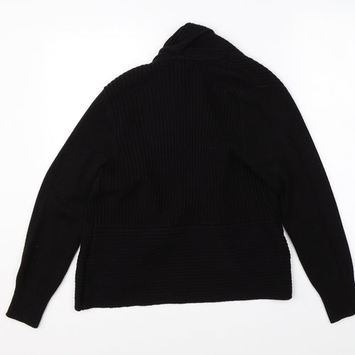 H&M Womens Black   Cardigan Jumper Size L