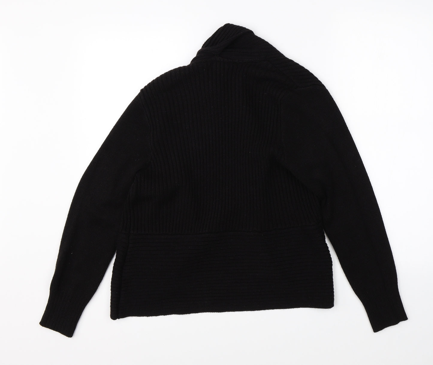 H&M Womens Black   Cardigan Jumper Size L