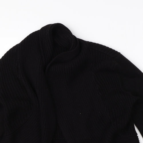 H&M Womens Black   Cardigan Jumper Size L