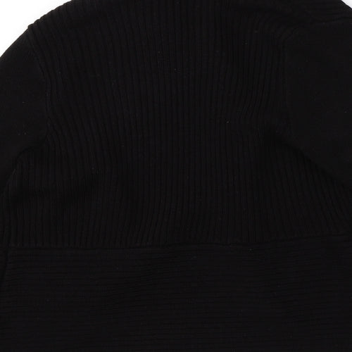 H&M Womens Black   Cardigan Jumper Size L