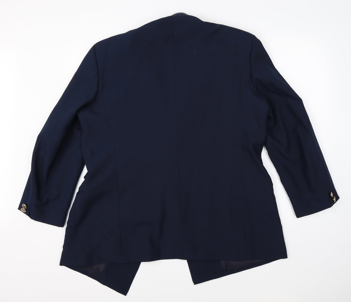 Preworn Mens Blue   Jacket Suit Jacket Size 38