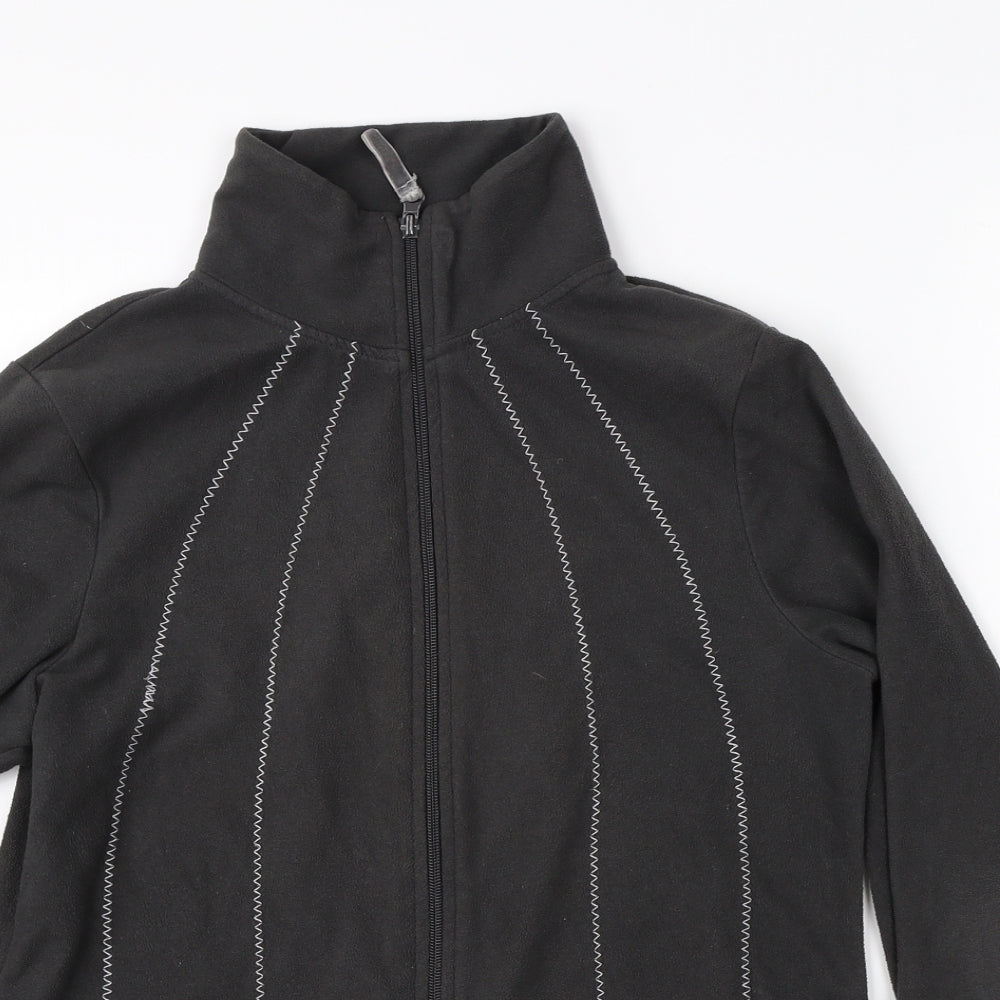 Denim Co Womens Grey   Full Zip Jumper Size 14