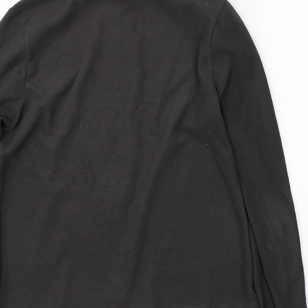 Denim Co Womens Grey   Full Zip Jumper Size 14