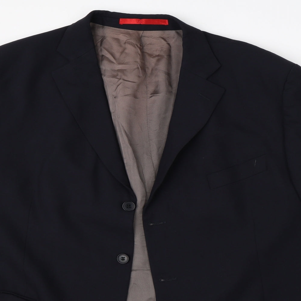 Marks & Spencer Mens Blue   Jacket Suit Jacket Size 46
