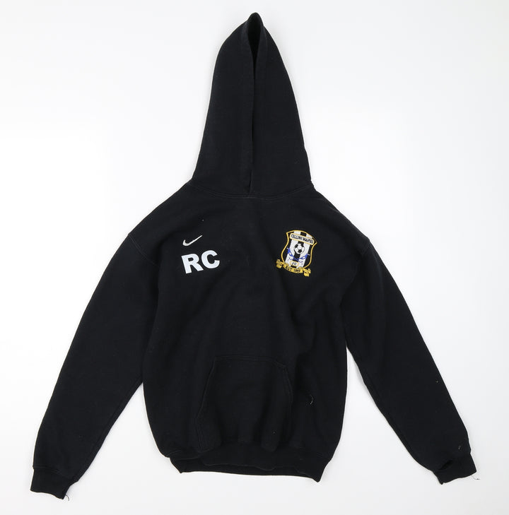 Gildan Boys Black   Pullover Hoodie Size L  - Magpies FC RC Nike
