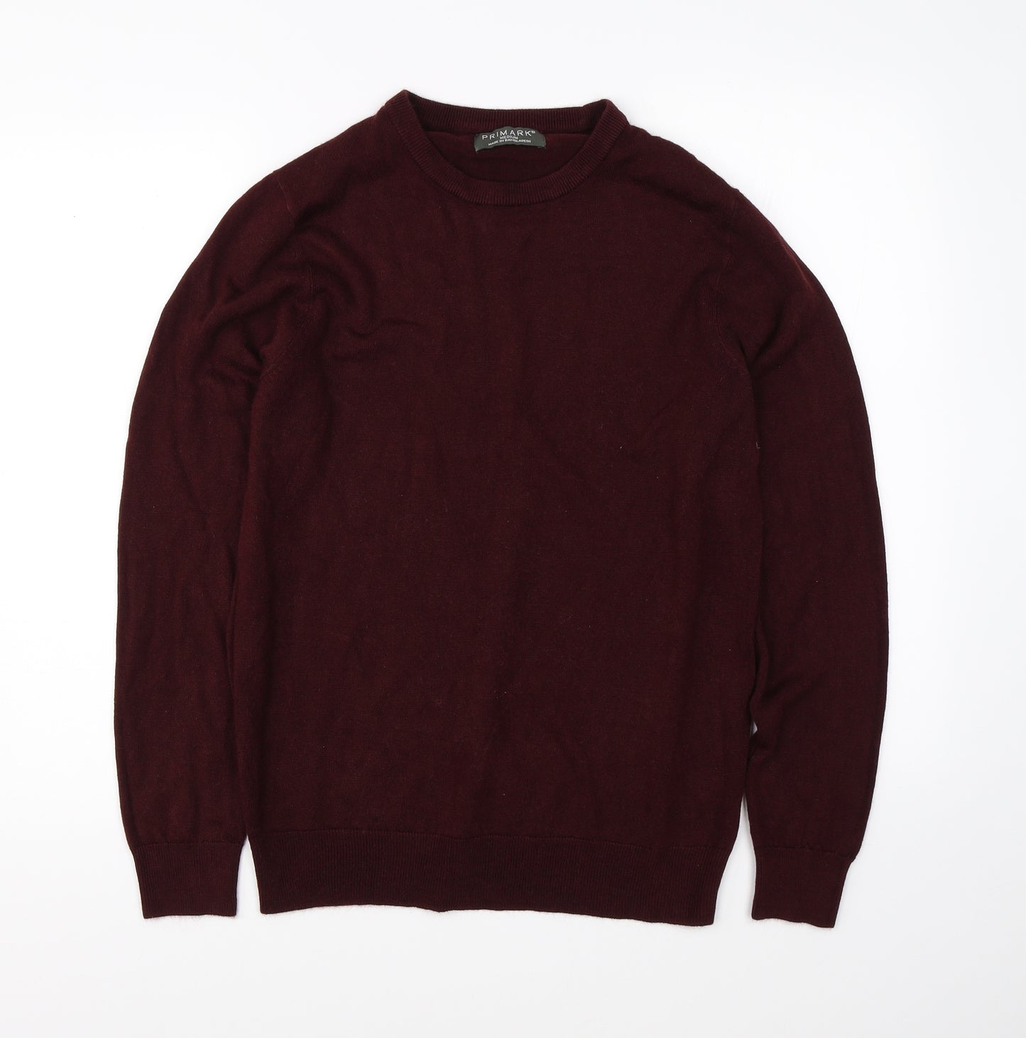 Primark Mens Purple   Pullover Jumper Size M