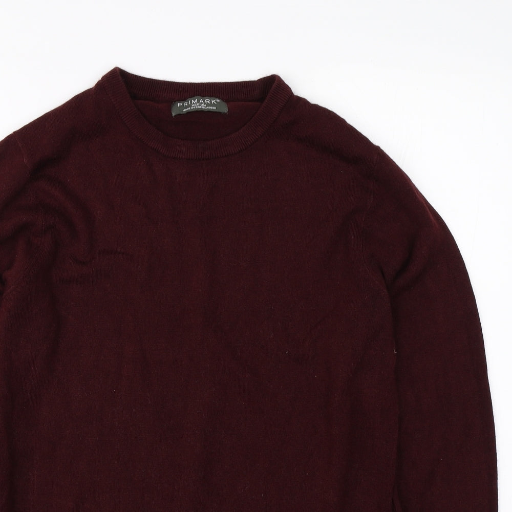 Primark Mens Purple   Pullover Jumper Size M