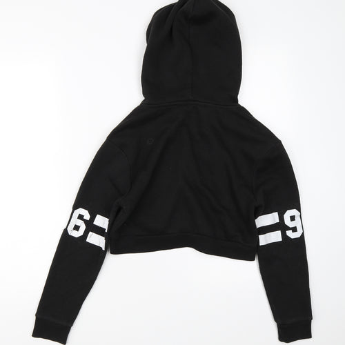 New Look Girls Black   Shrug Hoodie Size 10-11 Years
