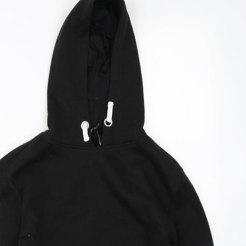 New Look Girls Black   Shrug Hoodie Size 10-11 Years