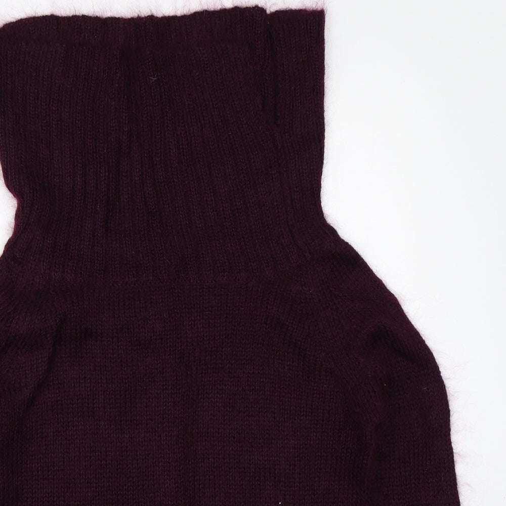 Marks & Spencer Womens Purple   Pullover Jumper Size 14