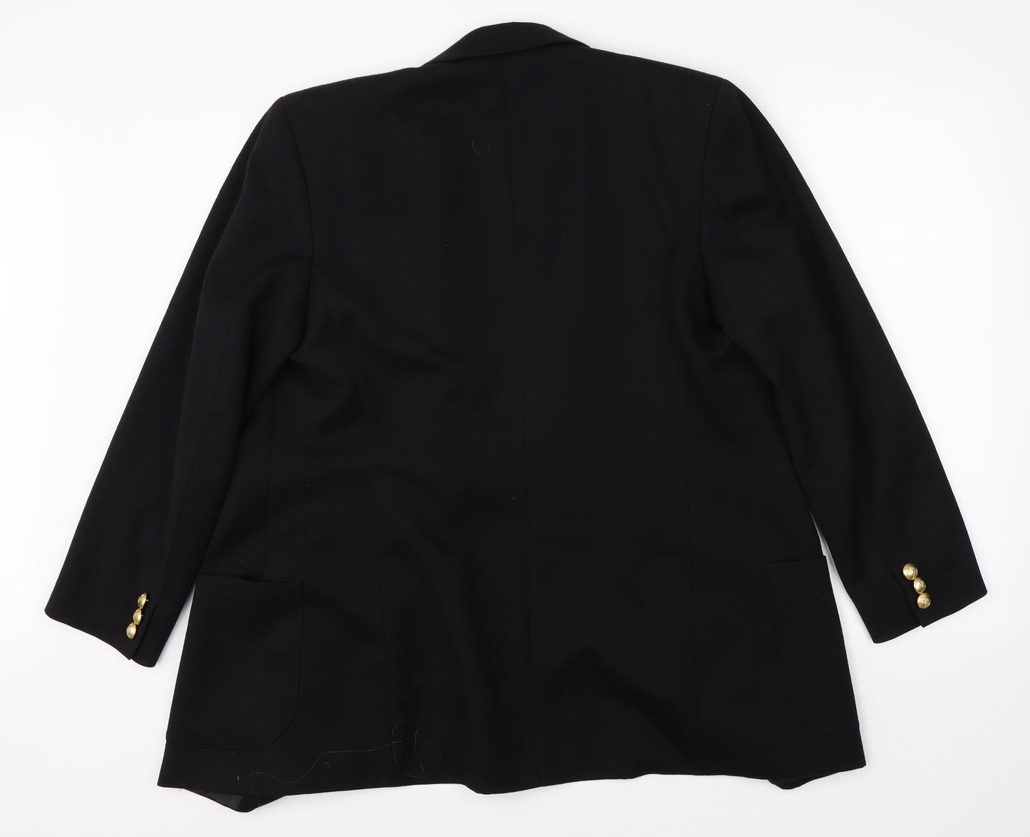 Marks & Spencer Womens Black   Jacket Suit Jacket Size 14
